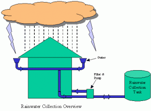 Animated Rainwater Collection